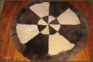 Fåreskind - Runde tæpper - dreamy-round-carpets-sheepskin-adam-leather
